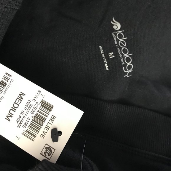 Ideology Asymmetric Long Sleeve Wrap Sweater Shirt - Picture 7 of 10